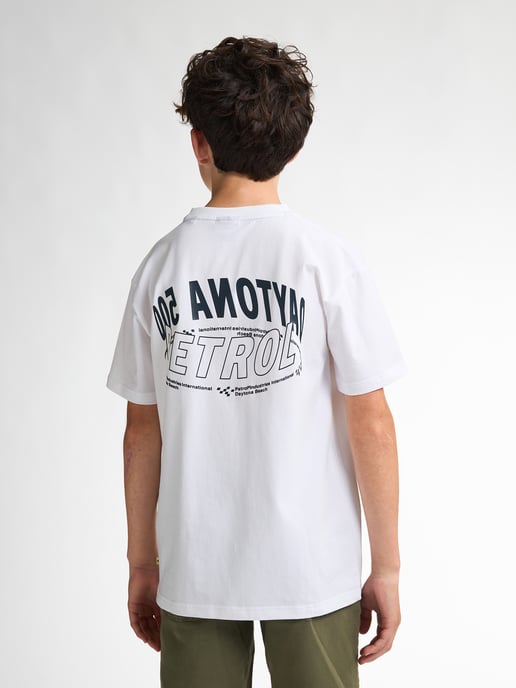 Petrol Industries - T-Shirt mit Rückenaufdruck Shoreline  Jungen -  Weiß - Image 4