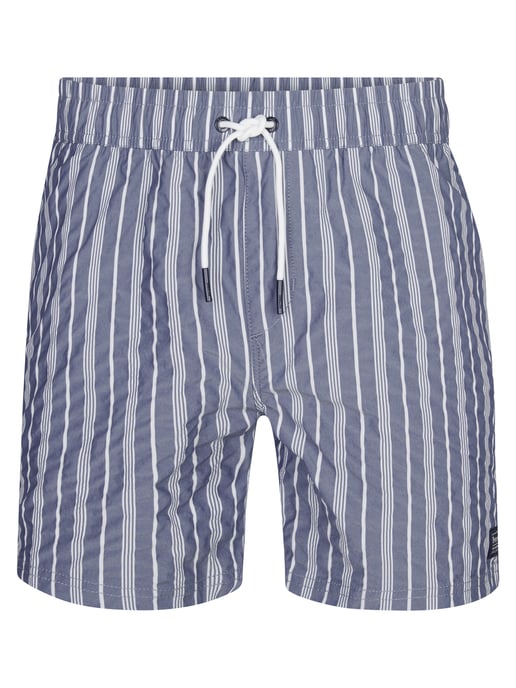 Petrol Industries - Gestreifte Badehose Reefway Herren - Blau - Image 1