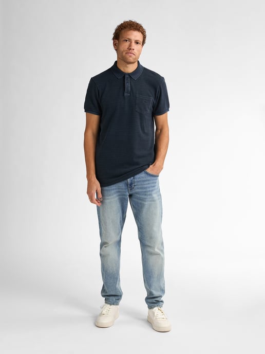 Petrol Industries - Klassisches Poloshirt Harborstone Herren - Blau - Image 5