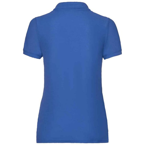 Fruit of the Loom Damen Poloshirt Lady Fit Piqué (Königsblau) - Image 2