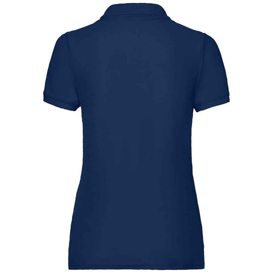 Fruit of the Loom Damen Poloshirt Lady Fit Piqué (Marineblau) - Image 2