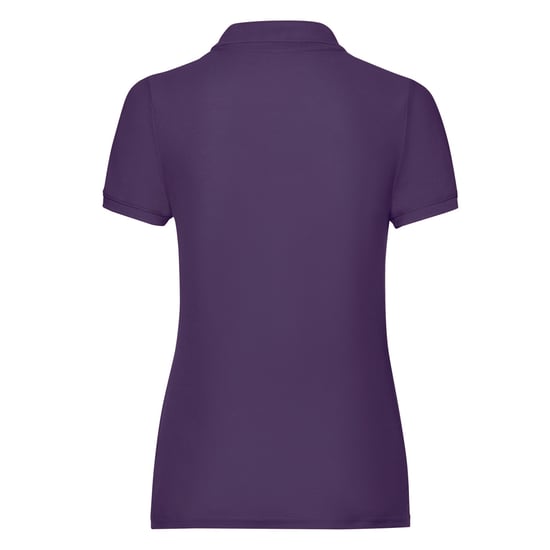 Fruit of the Loom - "Lady Fit 65/35" Poloshirt für Damen (Violett) - Image 2