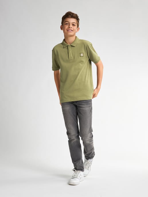 Petrol Industries - Klassisches Poloshirt Flaming Jungen - Grün - Image 5