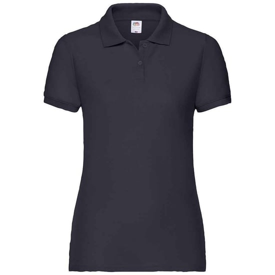 Fruit of the Loom Damen Poloshirt Lady Fit Piqué (Dunkles Marineblau) - Image 2