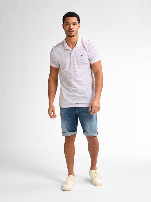 Petrol Industries - Poloshirt mit All-over Muster Drift Herren - Weiß - Image 5