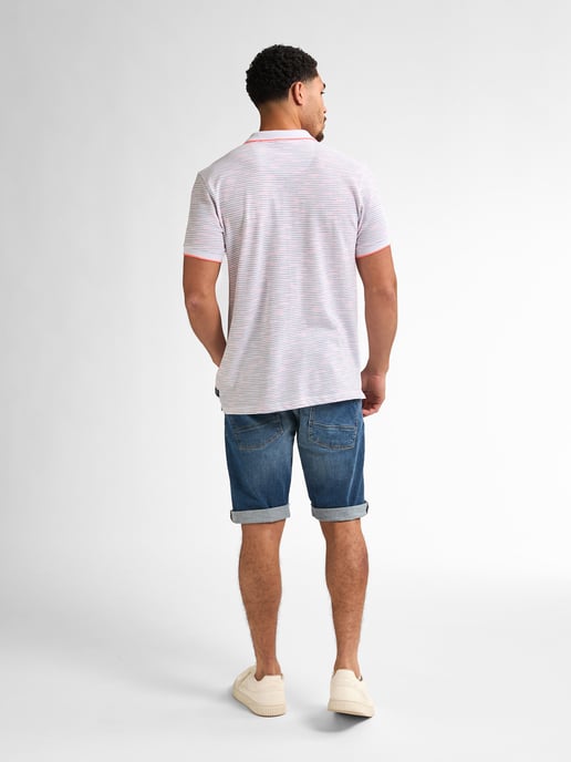 Petrol Industries - Poloshirt mit All-over Muster Drift Herren - Weiß - Image 6