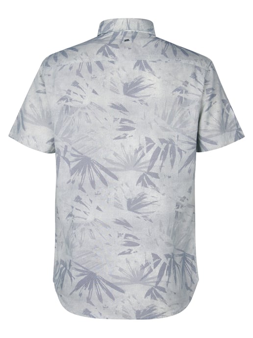 Petrol Industries - Hemd mit Allover-Muster Seafoamview Herren - Blau - Image 2