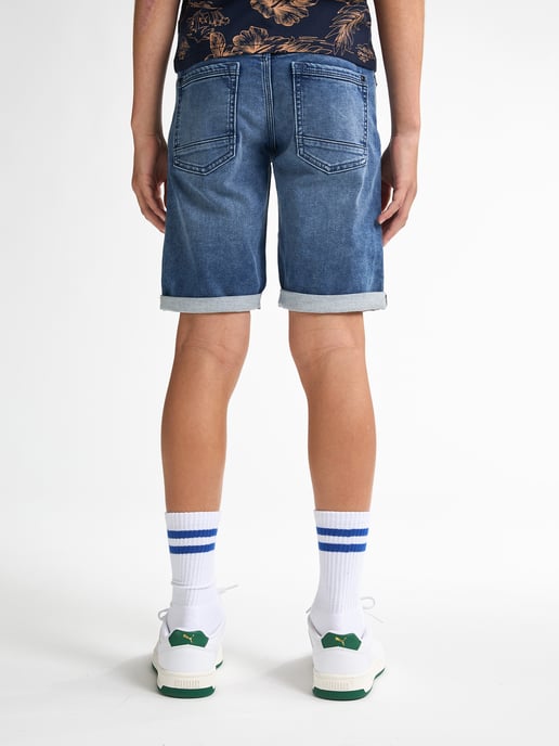 Petrol Industries - Jackson Stretch Denim Shorts Valencia Jungen - Blau - Image 4