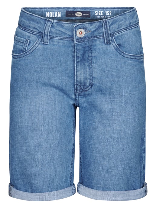 Petrol Industries - Bassano Denim Shorts Teal Jungen - Blau - Image 2