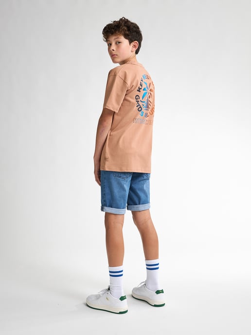 Petrol Industries - Bassano Denim Shorts Teal Jungen - Blau - Image 6