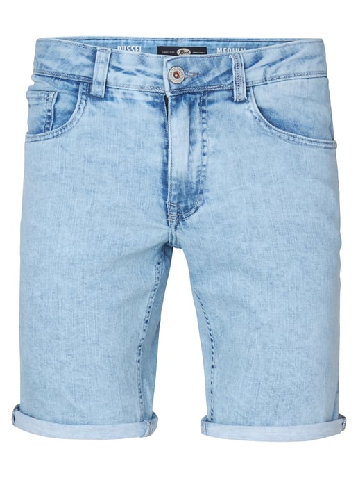 Petrol Industries - Bassano Denim Shorts Tropicana Herren - Blau - Image 2