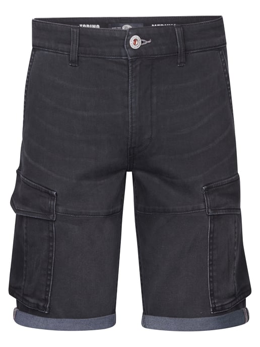 Petrol Industries - Torino Cargo-Shorts Denim Zephyr Herren - Schwarz - Image 2