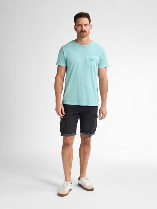 Petrol Industries - Torino Cargo-Shorts Denim Zephyr Herren - Schwarz - Image 5