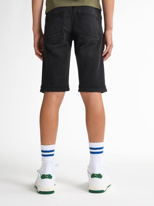 Petrol Industries - Jackson Stretch Denim Shorts Valencia Jungen - Schwarz - Image 4