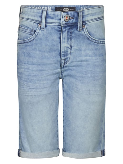 Petrol Industries - Jackson Stretch Denim Shorts Valencia  Jungen -  Blau - Image 2