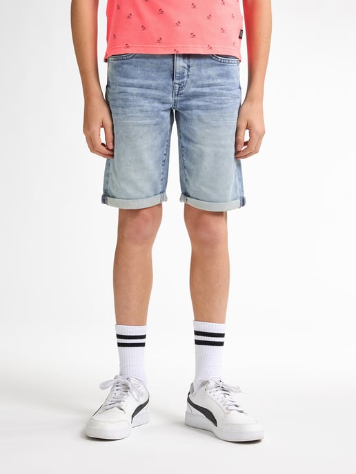 Petrol Industries - Jackson Stretch Denim Shorts Valencia  Jungen -  Blau - Image 3