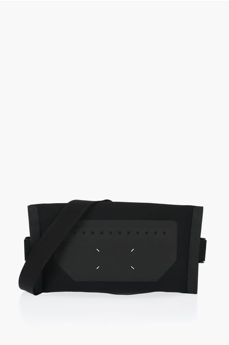 MM11 Einfarbige Gürteltasche in Schwarz - Image 1