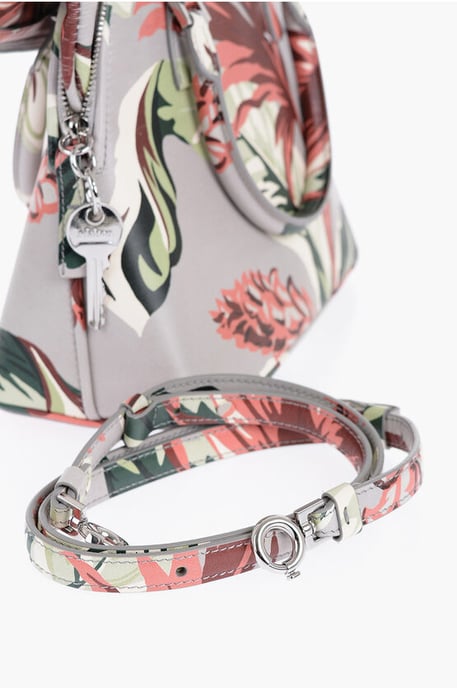 Umhängetasche mit Blumenprint in Grün - Image 4