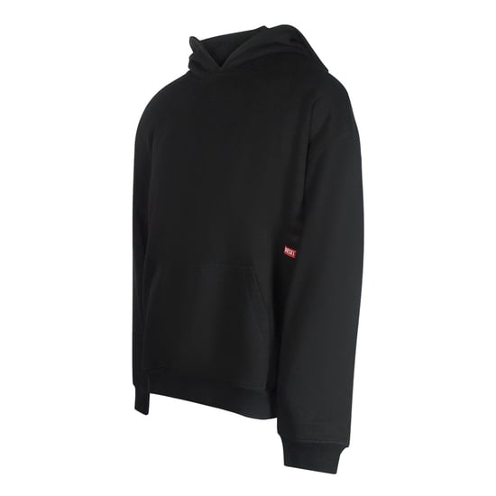 Diesel - Schwarzer Kapuzenpullover mit auffälligem Grafikdesign auf der Rückseite - Image 3