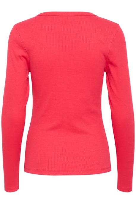 Langarm-Bluse Fitted red - Image 5