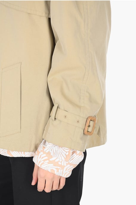 MM0 Mpaded Zweireiher-Blazer mit Innennetz in Beige - Image 4