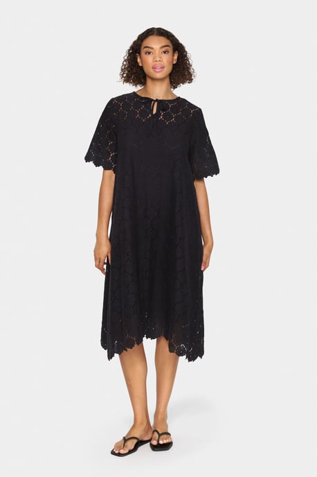 Kleid im lässigen Schnitt black - Image 1
