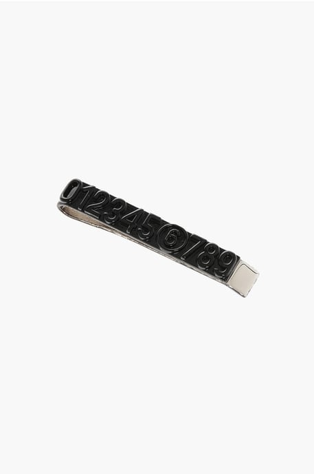 MM6 Krawattennadel aus Messing in Schwarz - Image 1