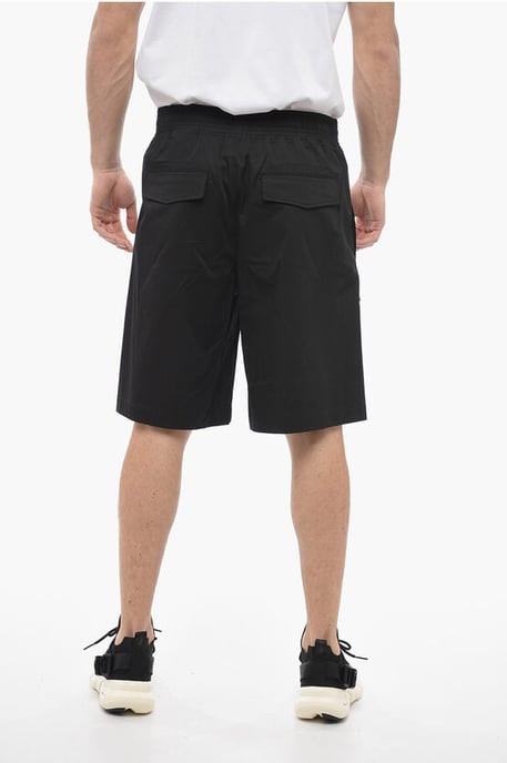 Baggy Fit JORDAN Cargo-Shorts mit Klapptaschen in Schwarz - Image 2