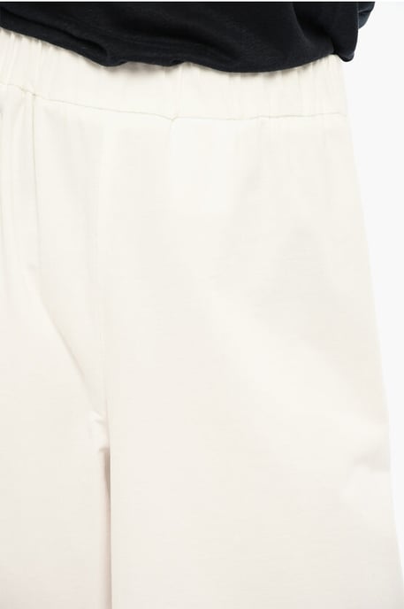 Baumwoll-Shorts mit Patch in Weiß - Image 3
