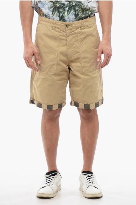 Wendbare Buffalo-Shorts in Beige - Image 1