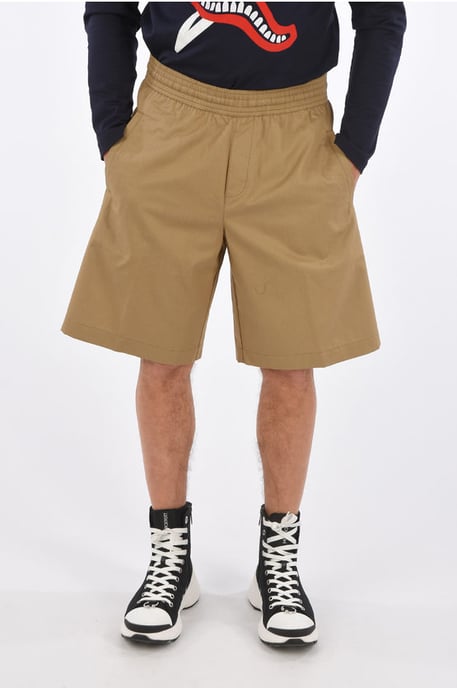 CITY Shorts mit Kordelzug in Beige - Image 1
