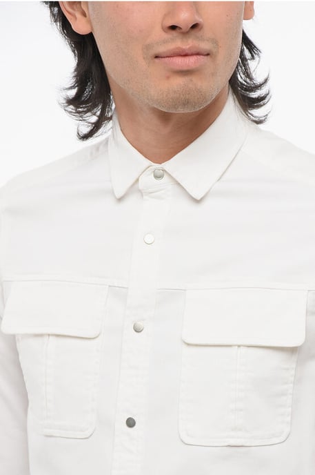Neil Barrett T-Shirt mit GANG-Aufnähern - Weiß - Image 3