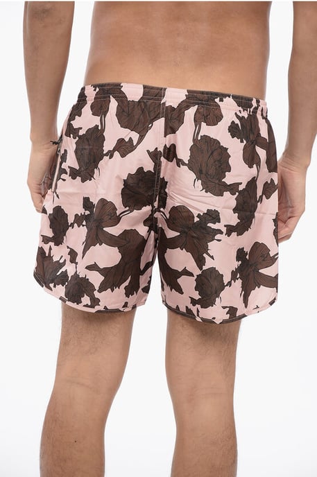 BADESHORTS MIT AUFFÄLLIGEN BLUMEN - Image 2
