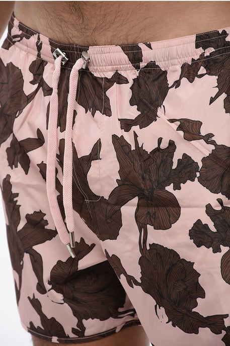 BADESHORTS MIT AUFFÄLLIGEN BLUMEN - Image 3