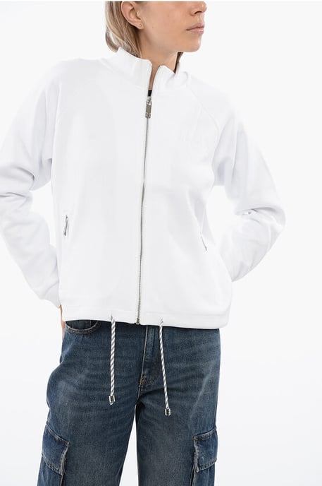 Synthetisches STELET Sweatshirt mit Kordelzug in Weiß - Image 1