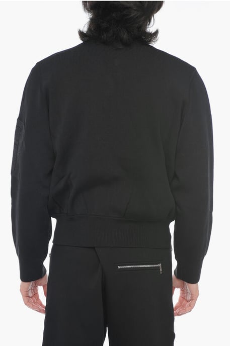 Wendbares Baggy-Fit-Sweatshirt in Schwarz - Image 2
