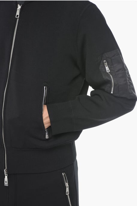 Wendbares Baggy-Fit-Sweatshirt in Schwarz - Image 3