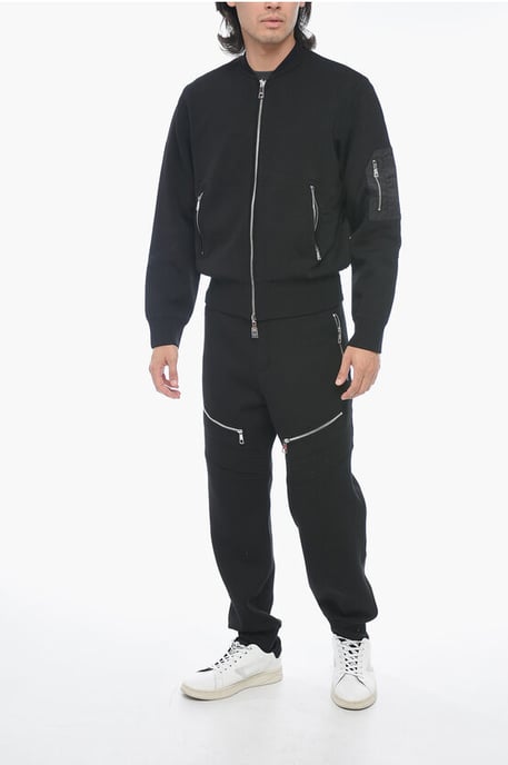 Wendbares Baggy-Fit-Sweatshirt in Schwarz - Image 4