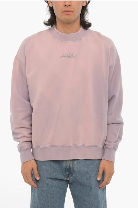 Soli Color LAUNDRY Rundhals-Sweatshirt in Violett - Image 1