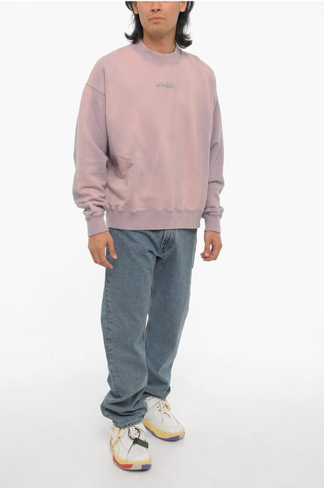 Soli Color LAUNDRY Rundhals-Sweatshirt in Violett - Image 4