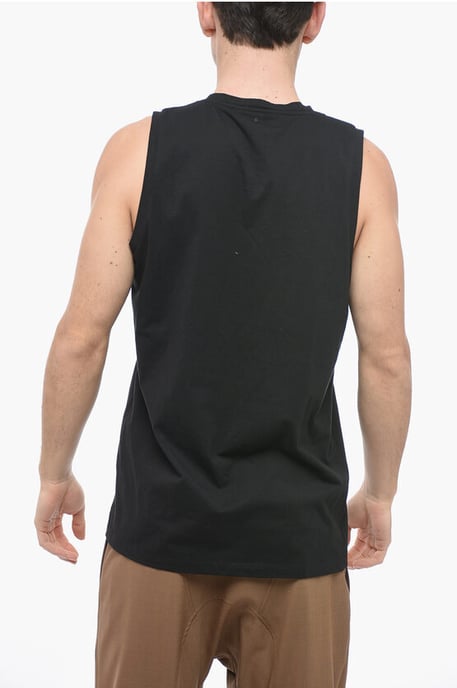 Besticktes FLEUR-DE-THUNDER Tanktop in Schwarz - Image 2