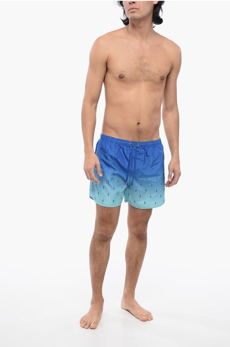 BADESHORTS MIT SIEBDRUCK UND ALLOVER-BOLT - Image 4