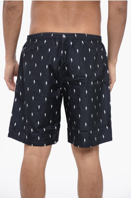 LANGE BADESHORTS MIT MICRO-BOLZEN - Image 2