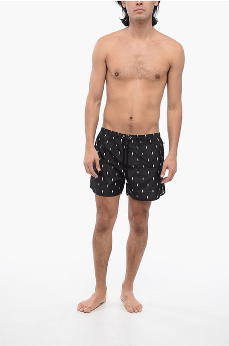 ALLOVER MICRO BOLTS BADESHORTS - Image 4