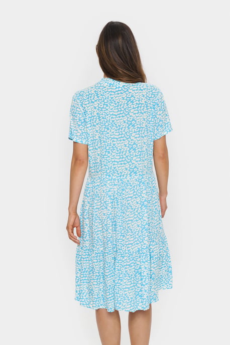 Kleid mit lockerer Passform blue - Image 3