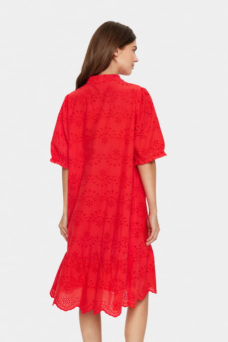Kleid Gerade Passform red - Image 3