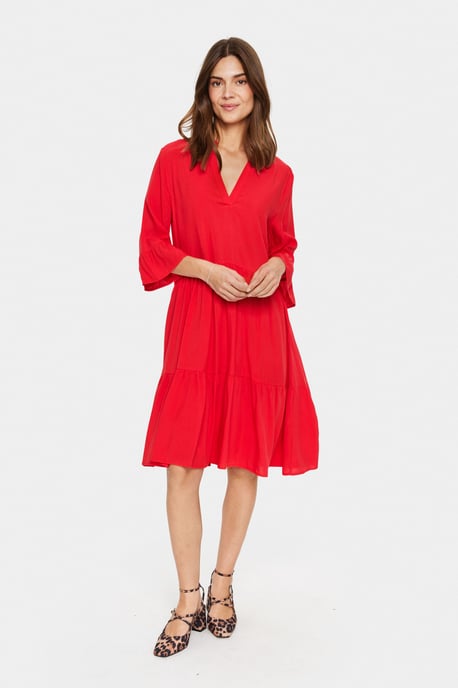 Kleid Casual fit red - Image 3