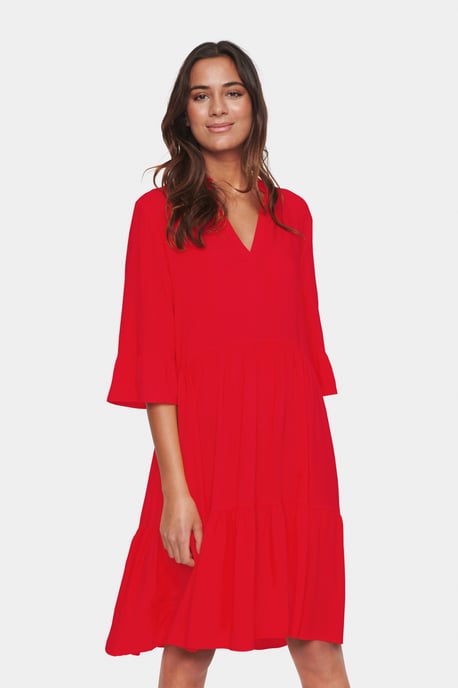 Kleid Casual fit red - Image 5