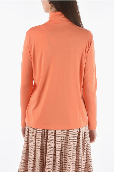 Leichter Rollkragenpullover in Orange - Image 2