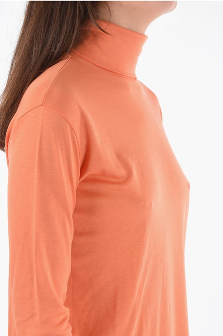 Leichter Rollkragenpullover in Orange - Image 3